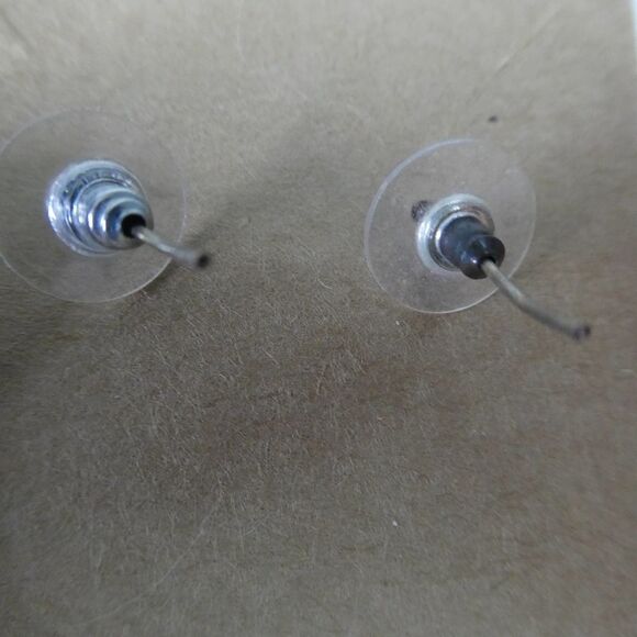 Gold Tone Beaded Dangle Fishhook Pierced Earrings Boho Festival Brown Amber - Picture 7 of 7